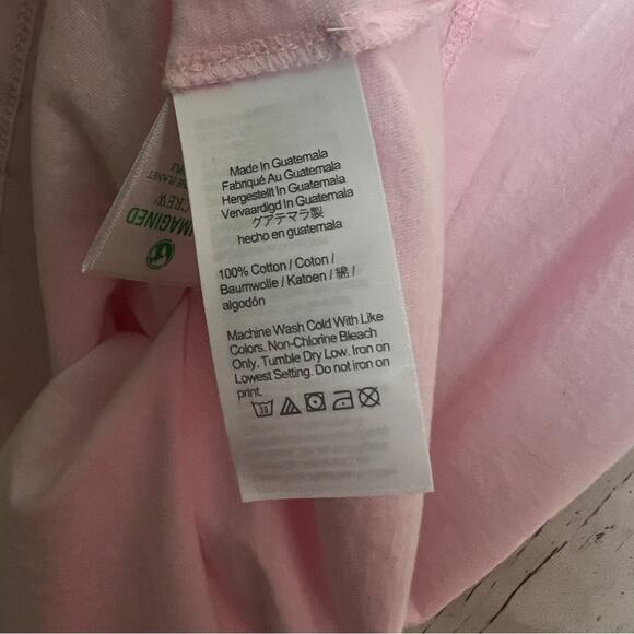 J.CREW Women's Graphic You Had Me At Bordeaux Short Sleeve Crewneck Tee Sz L - Picture 6 of 8